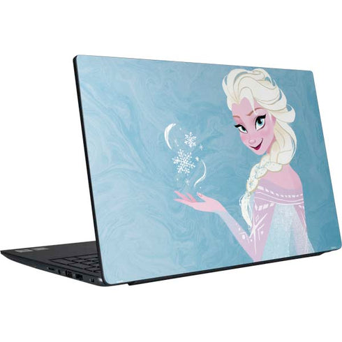 Disney Frozen Ice Blue Elsa Art Dell Vostro Skin