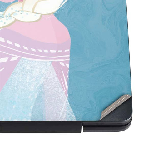 Disney Frozen Ice Blue Elsa Art Dell Vostro Skin