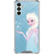 Disney Frozen Ice Blue Elsa Art Galaxy A13 5G Clear Case