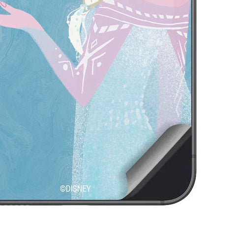 Disney Frozen Ice Blue Elsa Art Galaxy A14 5G Skin