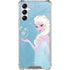 Disney Frozen Ice Blue Elsa Art Galaxy A15 5G Clear Case