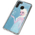 Disney Frozen Ice Blue Elsa Art Galaxy A21 Clear Case