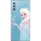 Disney Frozen Ice Blue Elsa Art Galaxy Note 10 Skin
