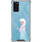 Disney Frozen Ice Blue Elsa Art Galaxy Note20 5G Clear Case