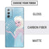 Disney Frozen Ice Blue Elsa Art Galaxy Note20 5G Skin