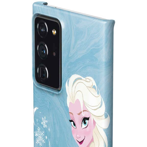 Disney Frozen Ice Blue Elsa Art Galaxy Note20 Ultra 5G Lite Case