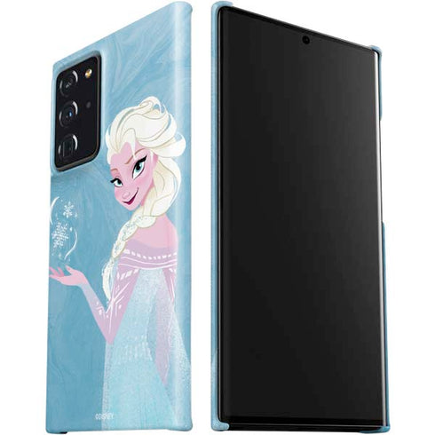 Disney Frozen Ice Blue Elsa Art Galaxy Note20 Ultra 5G Lite Case