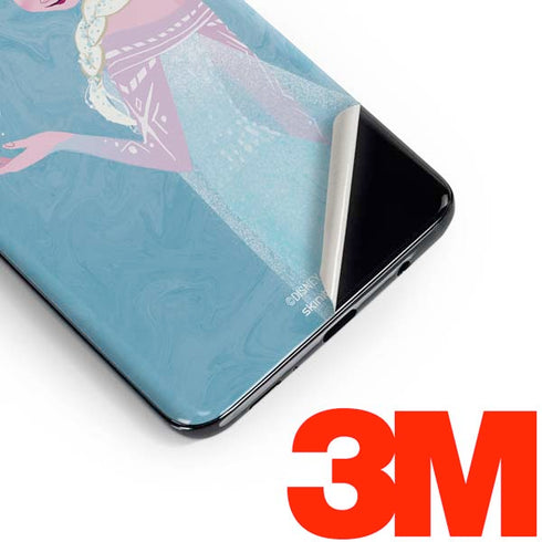 Disney Frozen Ice Blue Elsa Art Galaxy S10 Skin