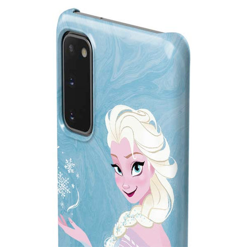 Disney Frozen Ice Blue Elsa Art Galaxy S20 Lite Case