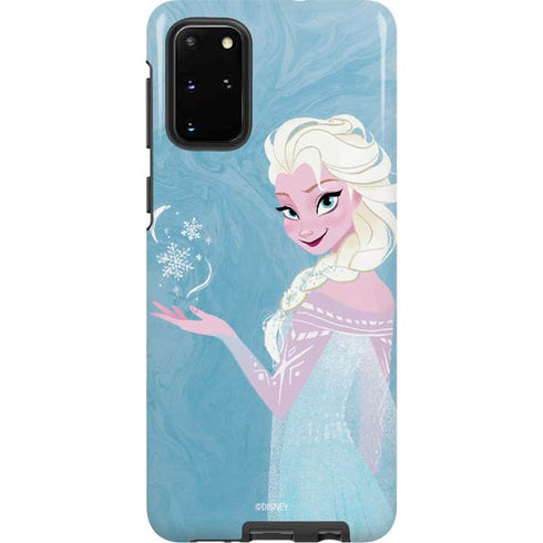 Disney Frozen Ice Blue Elsa Art Galaxy S20 Plus Pro Case