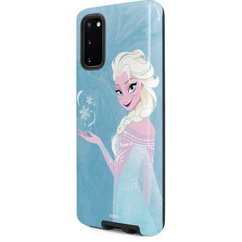 Disney Frozen Ice Blue Elsa Art Galaxy S20 Pro Case