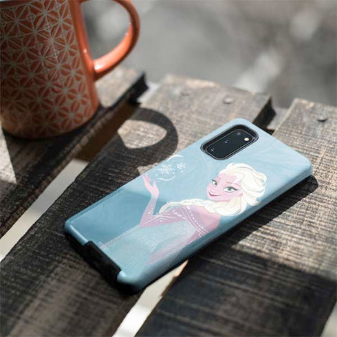 Disney Frozen Ice Blue Elsa Art Galaxy S20 Pro Case