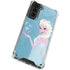 Disney Frozen Ice Blue Elsa Art Galaxy S21 5G Clear Case