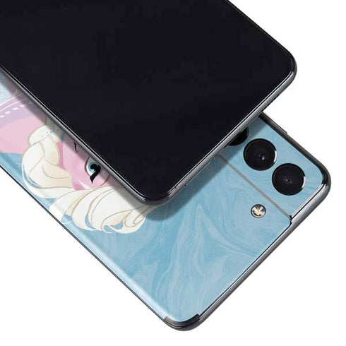 Disney Frozen Ice Blue Elsa Art Galaxy S21 Plus 5G Skin