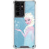 Disney Frozen Ice Blue Elsa Art Galaxy S21 Ultra 5G Clear Case