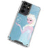 Disney Frozen Ice Blue Elsa Art Galaxy S21 Ultra 5G Clear Case