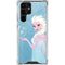 Disney Frozen Ice Blue Elsa Art Galaxy S22 Ultra Clear Case
