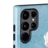 Disney Frozen Ice Blue Elsa Art Galaxy S22 Ultra Pro Case