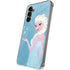Disney Frozen Ice Blue Elsa Art Galaxy S24 Plus Clear Case