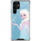 Disney Frozen Ice Blue Elsa Art Galaxy S24 Ultra Clear Case