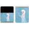 Disney Frozen Ice Blue Elsa Art Galaxy Z Flip3 5G Skin