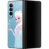 Disney Frozen Ice Blue Elsa Art Galaxy Z Fold3 5G Skin