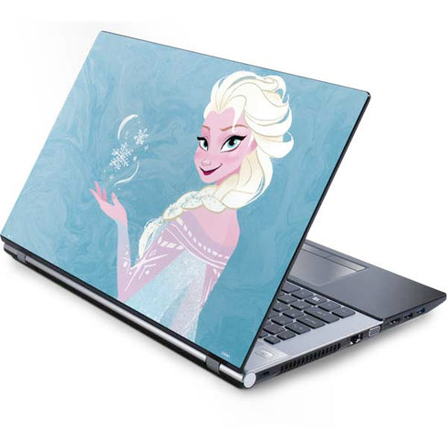 Disney Frozen Ice Blue Elsa Art Generic Laptop Skin