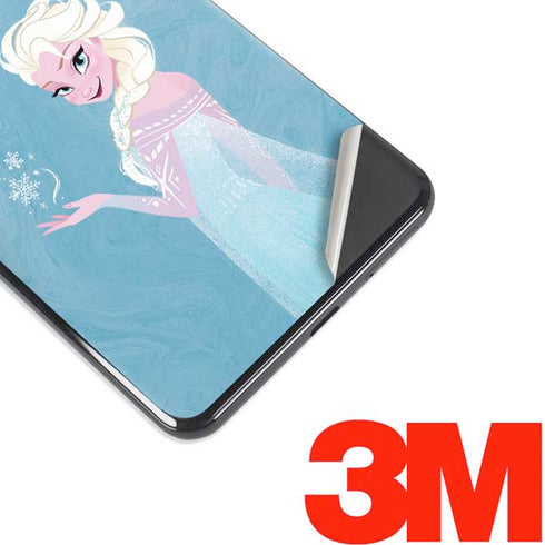 Disney Frozen Ice Blue Elsa Art Google Pixel 3 XL Skin