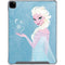 Disney Frozen Ice Blue Elsa Art iPad Pro 12.9in (2020) Clear Case