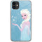 Disney Frozen Ice Blue Elsa Art iPhone 11 Clear Case