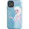 Disney Frozen Ice Blue Elsa Art iPhone 11 Impact Case