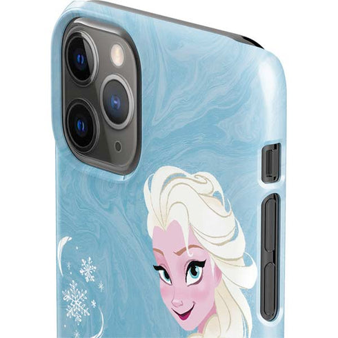 Disney Frozen Ice Blue Elsa Art iPhone 11 Pro Lite Case