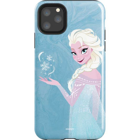 Disney Frozen Ice Blue Elsa Art iPhone 11 Pro Max Impact Case