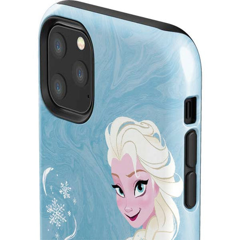 Disney Frozen Ice Blue Elsa Art iPhone 11 Pro Max Impact Case