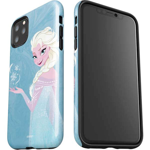 Disney Frozen Ice Blue Elsa Art iPhone 11 Pro Max Impact Case