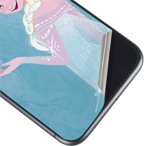 Disney Frozen Ice Blue Elsa Art iPhone 11 Skin