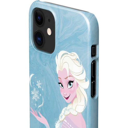 Disney Frozen Ice Blue Elsa Art iPhone 12 Mini Lite Case