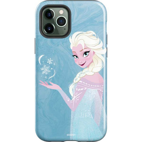 Disney Frozen Ice Blue Elsa Art iPhone 12 Pro Max Impact Case
