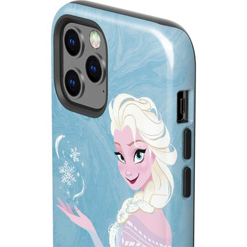Disney Frozen Ice Blue Elsa Art iPhone 12 Pro Max Impact Case