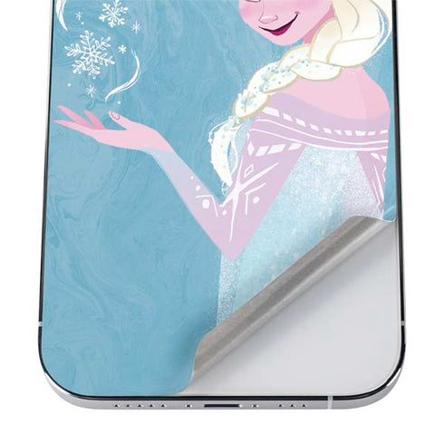 Disney Frozen Ice Blue Elsa Art iPhone 12 Pro Skin