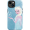 Disney Frozen Ice Blue Elsa Art iPhone 14 Plus Impact Case