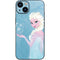 Disney Frozen Ice Blue Elsa Art iPhone 14 Plus Skin