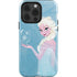 Disney Frozen Ice Blue Elsa Art iPhone 15 Pro Impact Case