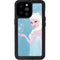 Disney Frozen Ice Blue Elsa Art iPhone 14 Pro Max Waterproof Case