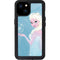 Disney Frozen Ice Blue Elsa Art iPhone 15 Plus Waterproof Case