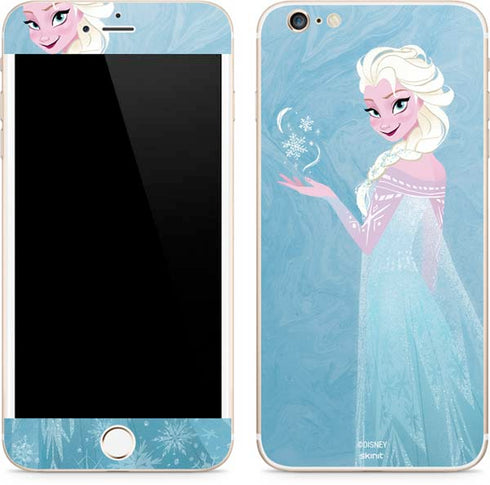 Disney Frozen Ice Blue Elsa Art iPhone 6/6s Plus Skin