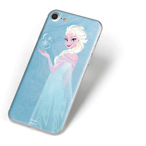 Disney Frozen Ice Blue Elsa Art iPhone 7 Skin