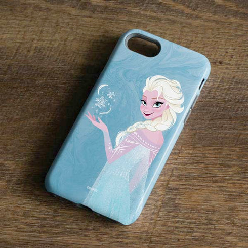 Disney Frozen Ice Blue Elsa Art iPhone 8 Pro Case