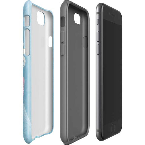 Disney Frozen Ice Blue Elsa Art iPhone SE (2nd & 3rd Gen) Pro Case