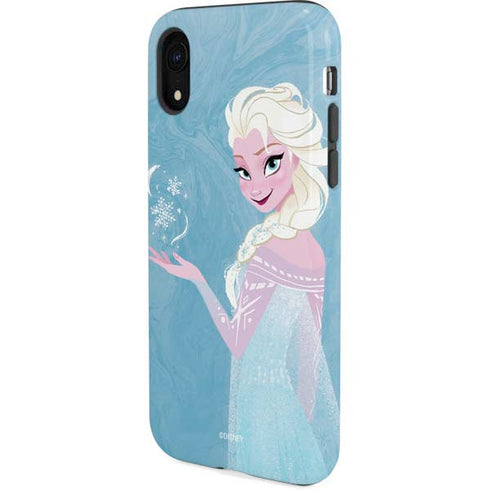 Disney Frozen Ice Blue Elsa Art iPhone XR Pro Case